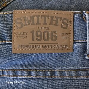 Smiths Workwear Men's heavy duty Premium denim Jeans pants 1906   sz 38 X 30